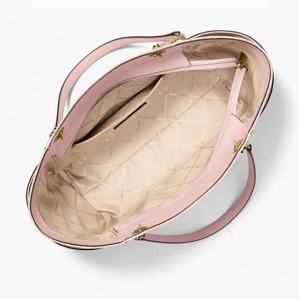 Michael Kors Jet Set Large Color Block Signature … - image 3